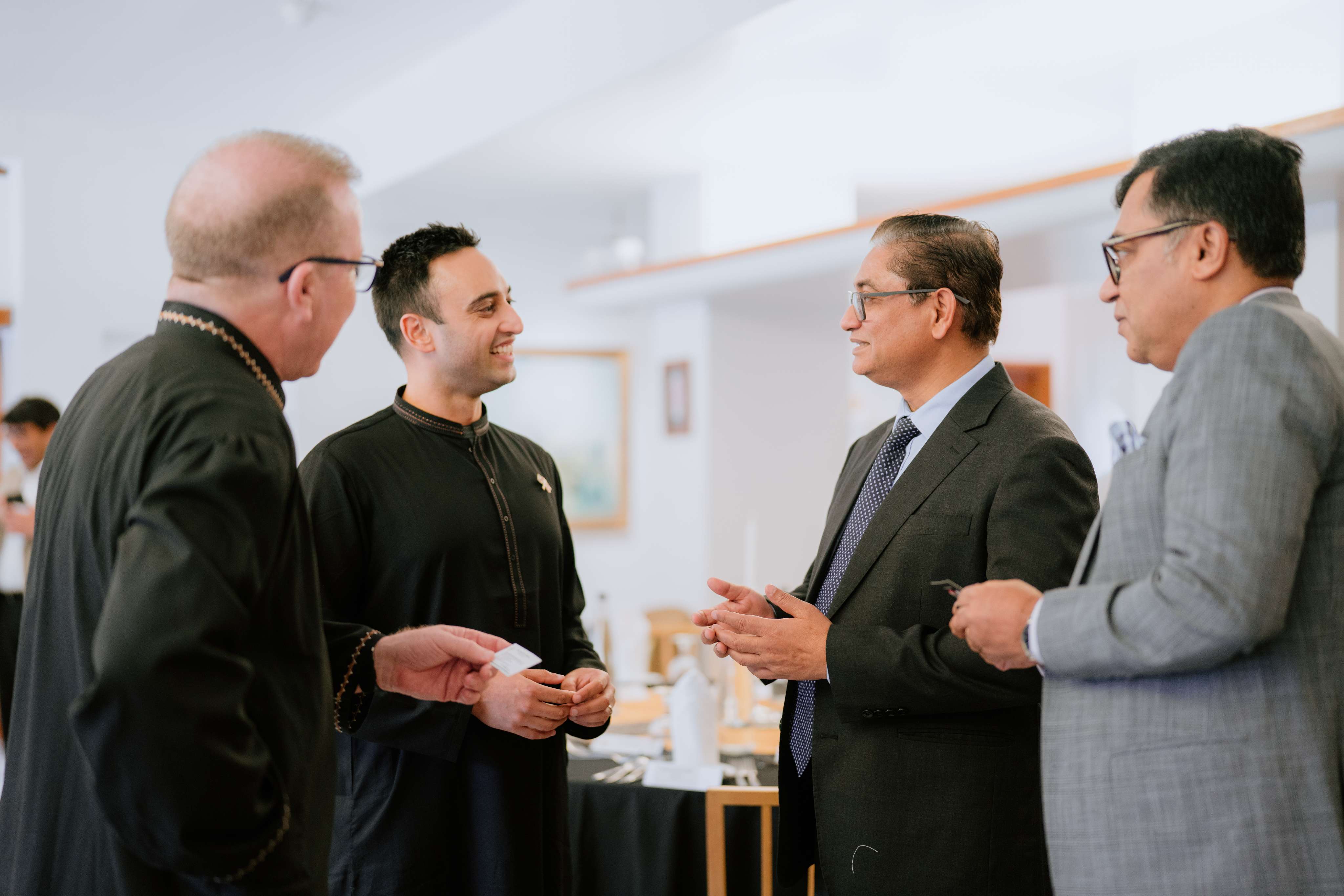 Guests arriving at the BBG Iftar 2026