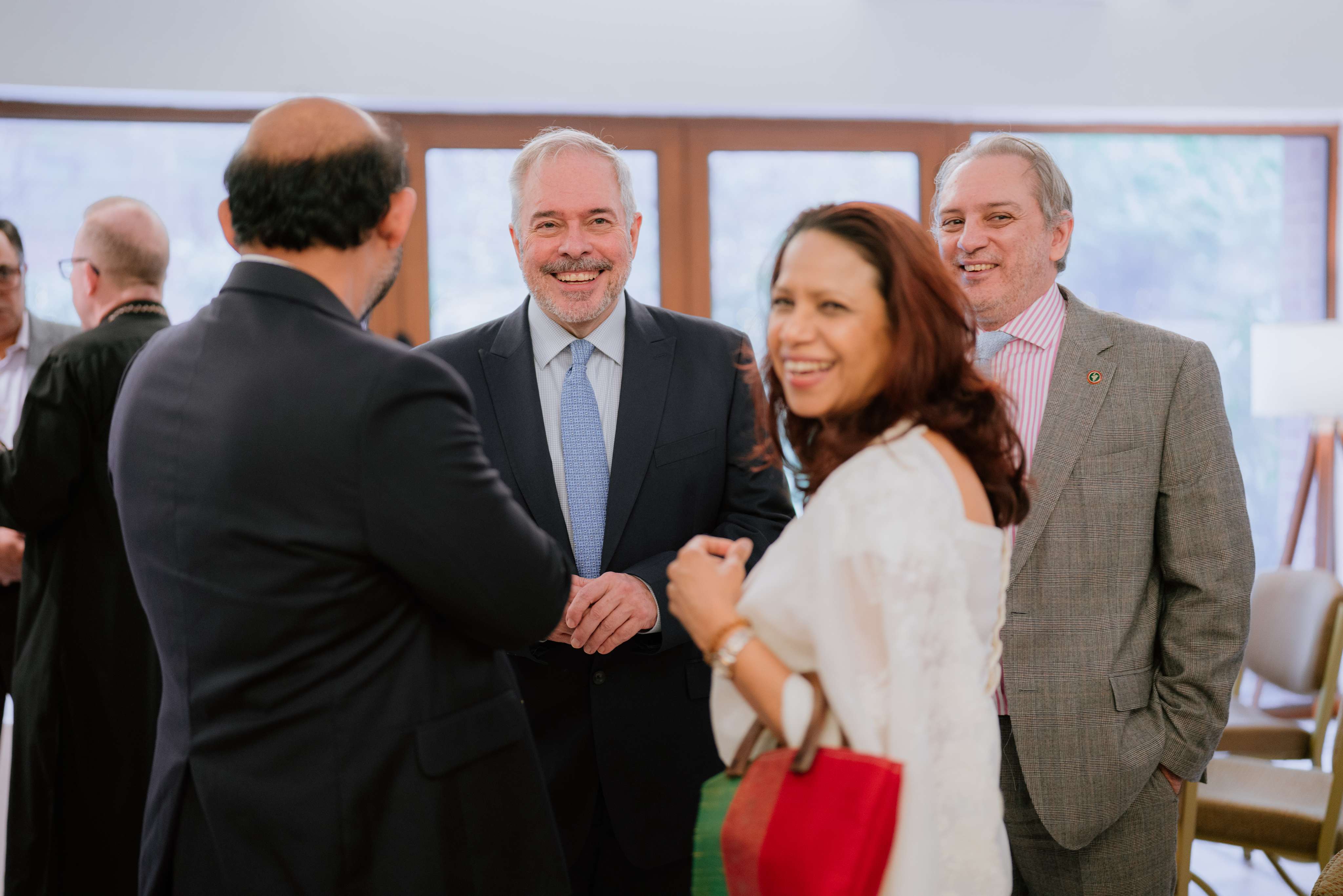 Conversations during the BBG Iftar evening