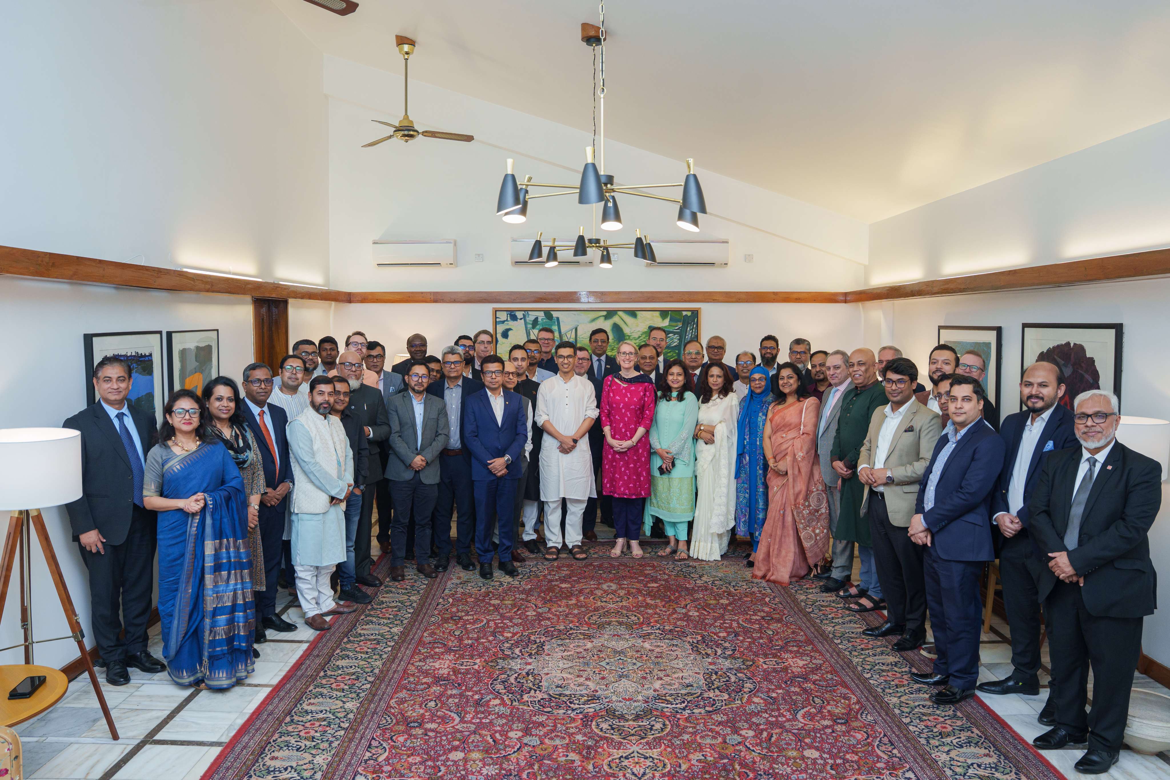 Group photograph of BBG trustees, members and beneficiaries at Iftar 2026